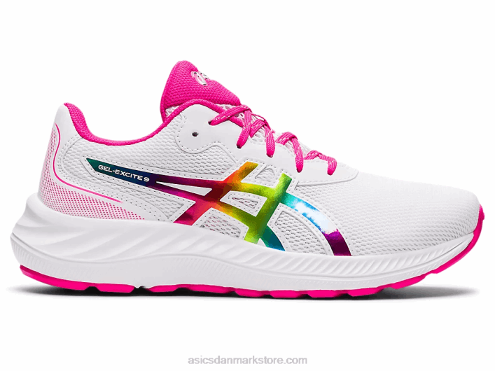 Asicsgel-excite 9 klasse skole 60Z44462 hvid/pink glo