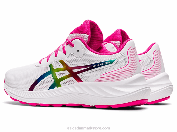 Asicsgel-excite 9 klasse skole 60Z44462 hvid/pink glo