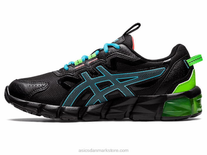 Asicsgel-quantum 90 3 klasse skole 60Z44373 sort/akvarie