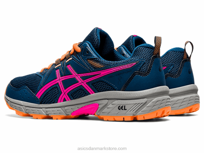 Asicsgel-venture 8 klasse skole 60Z44494 mako blå/pink glo