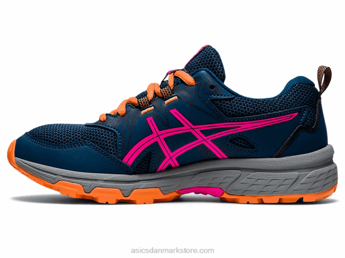 Asicsgel-venture 8 klasse skole 60Z44494 mako blå/pink glo