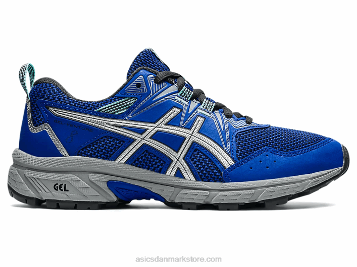 Asicsgel-venture 8 klasse skole 60Z44509 lapis lazuli blå/ren s ilver