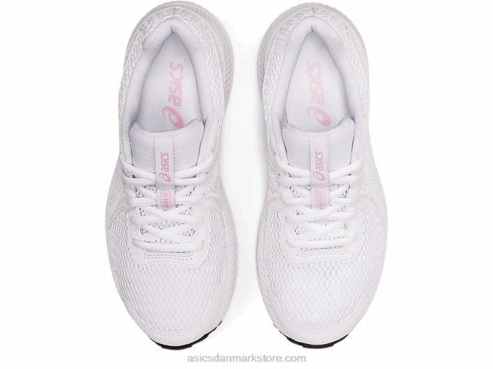 Asicskæmpe 7 klasse skole 60Z44472 hvid/knap rosenrød