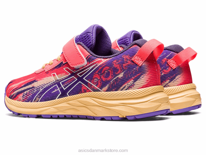 Asicsfør noosa tri 13 førskole 60Z44279 flammende koral/hvid