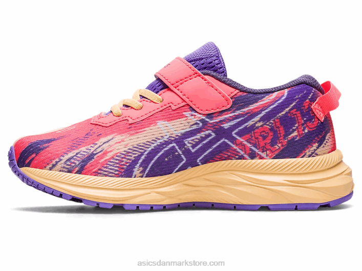 Asicsfør noosa tri 13 førskole 60Z44279 flammende koral/hvid