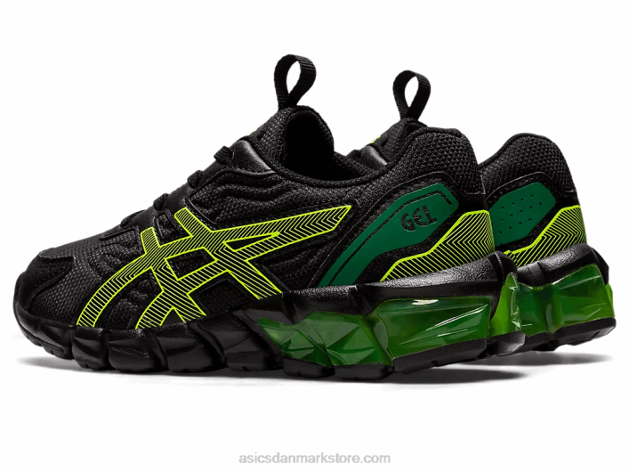 Asicsgel-quantum 90 3 førskole 60Z44355 sort/sikkerhedsgul