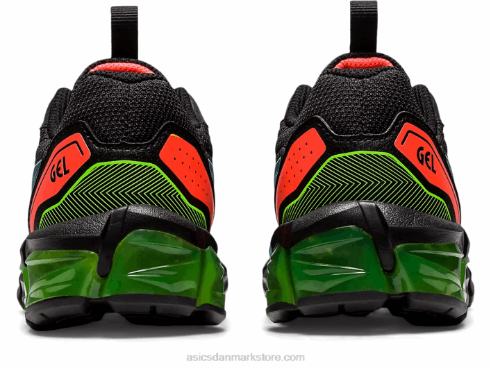 Asicsgel-quantum 90 3 førskole 60Z44386 sort/akvarie