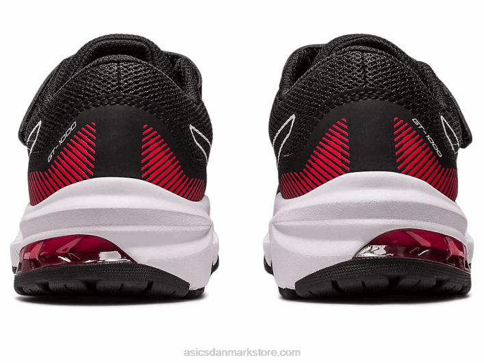 Asicsgt-1000 11 førskole 60Z44288 sort/elektrisk rød