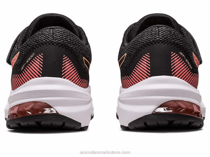 Asicsgt-1000 11 førskole 60Z44296 sort/papaya