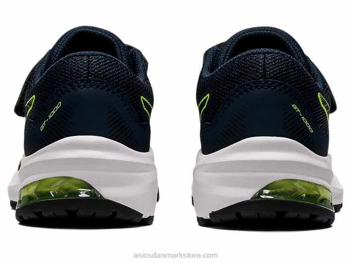 Asicsgt-1000 11 førskole 60Z44457 fransk blå/hazard grøn
