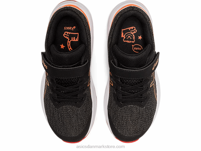 Asicsgt-1000 11 førskole 60Z44458 grafitgrå/ildrød