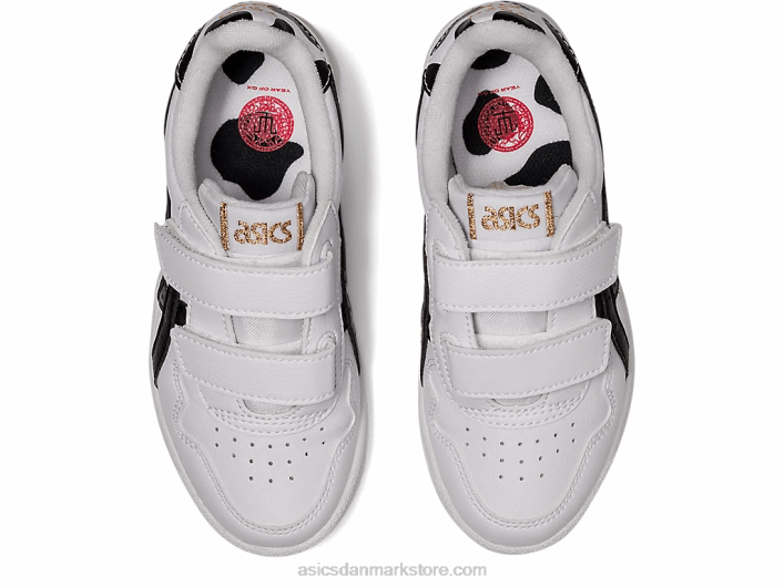 Asicsjapans førskole 60Z44543 hvid sort