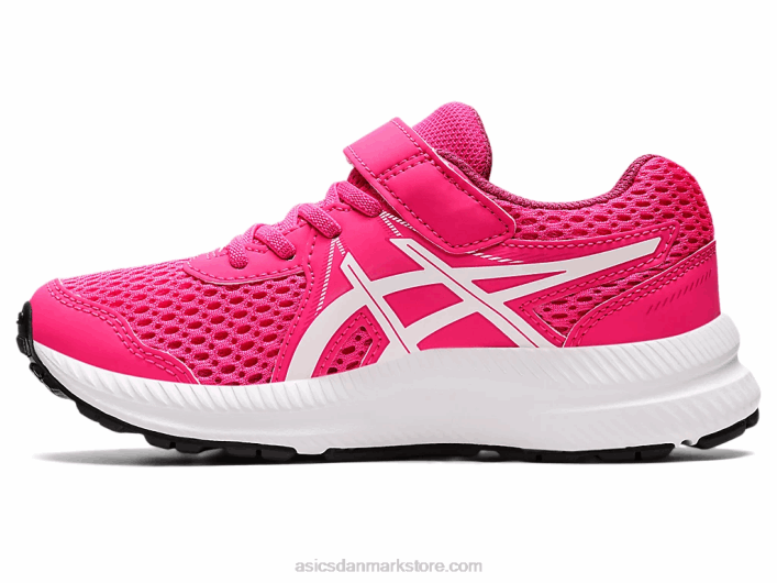 Asicskæmpe 7 førskole 60Z44467 pink glo/hvid