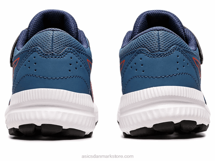 Asicskæmpe 8 førskole 60Z44398 azurblå/cherrytomat