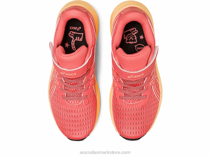 Asicspre excite 9 førskole 60Z44284 papaya/sommerklit