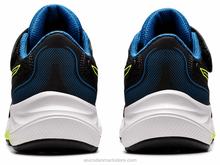 Asicspre excite 9 førskole 60Z44460 sort/farlig grøn