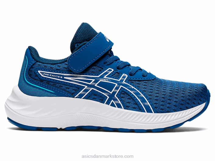 Asicspre excite 9 førskole 60Z44463 sødrev/hvid