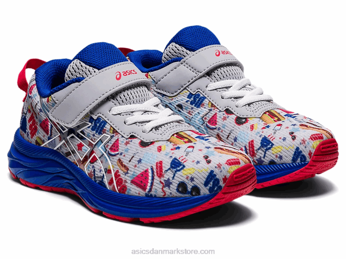 Asicspre noosa tri 13 førskole 60Z44531 piemonte grå/hvid