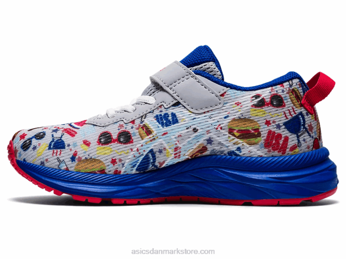 Asicspre noosa tri 13 førskole 60Z44531 piemonte grå/hvid