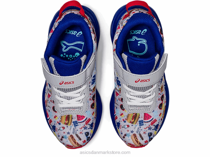 Asicspre noosa tri 13 førskole 60Z44531 piemonte grå/hvid