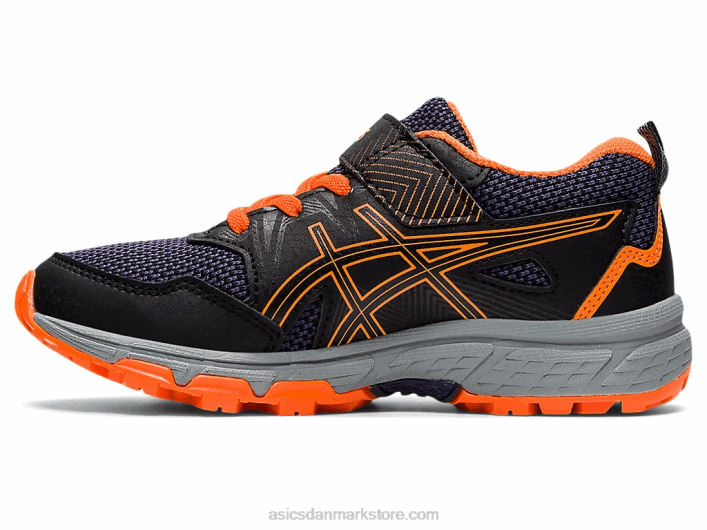 Asicspre venture 8 førskole 60Z44488 sort/chokerende orange