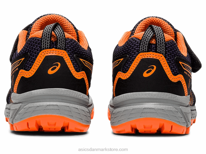 Asicspre venture 8 førskole 60Z44488 sort/chokerende orange