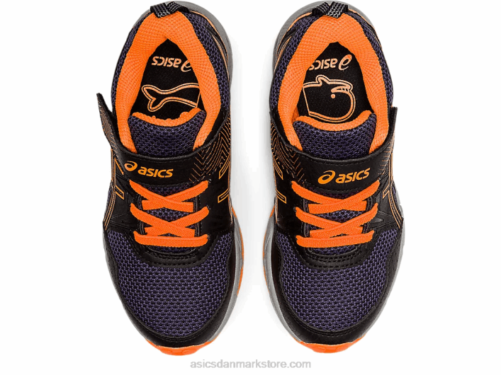 Asicspre venture 8 førskole 60Z44488 sort/chokerende orange