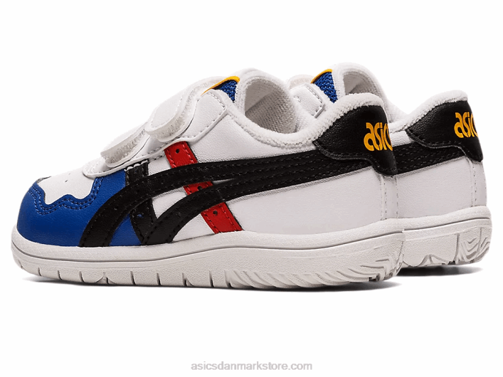 Asicsjapans småbørnsstørrelse 60Z44428 hvid sort