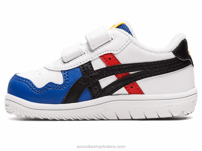 Asicsjapans småbørnsstørrelse 60Z44428 hvid sort