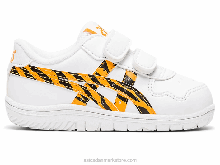 Asicsjapans småbørnsstørrelse 60Z44443 hvid/fællegul