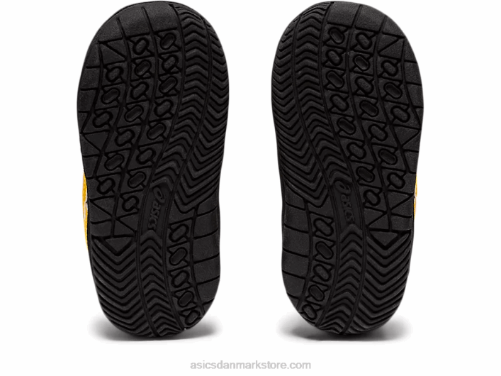 Asicsjapans småbørnsstørrelse 60Z44449 sort/tigergul