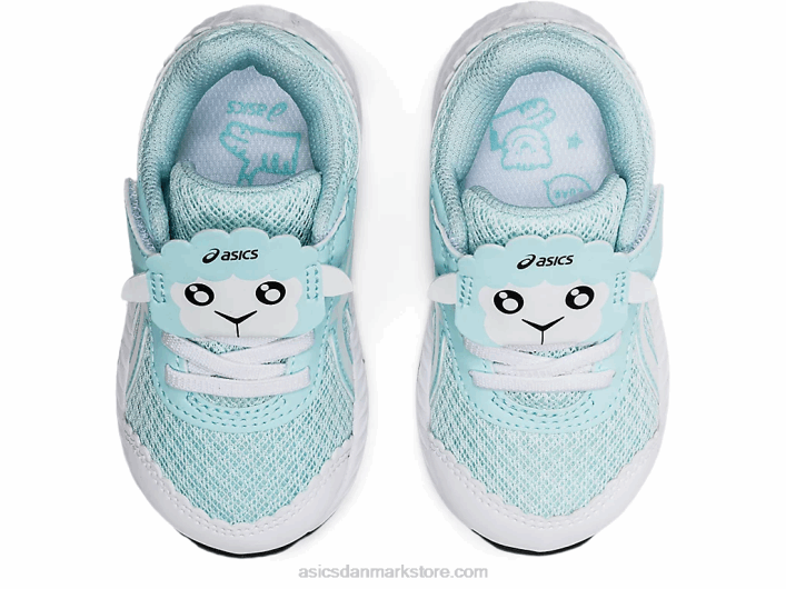 Asicskæmper med 7 småbørnsstørrelse 60Z44470 klar blå/hvid