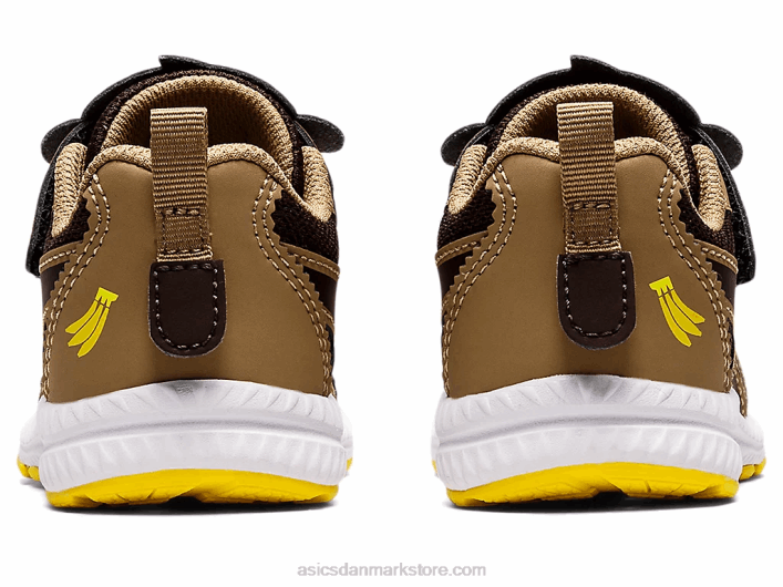 Asicskæmper med 7 småbørnsstørrelse 60Z44483 kaffe/kaffe