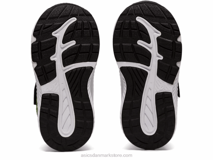 Asicskæmper med 7 småbørnsstørrelse 60Z44485 sort/farlig grøn