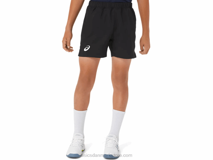 Asicstenniskort til børn 60Z44234 ydeevne sort