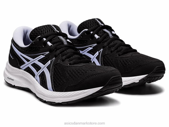 Asicsgel-contend 7 60Z44015 sort/lilla opal