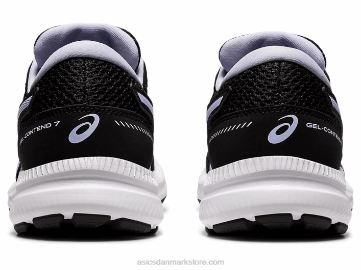 Asicsgel-contend 7 bred 60Z44018 sort/lilla opal