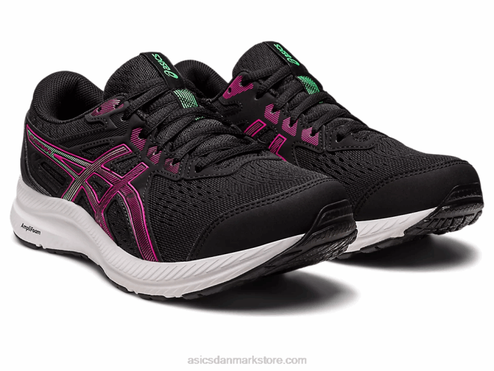 Asicsgel-contend 8 60Z42437 sort/pink rave