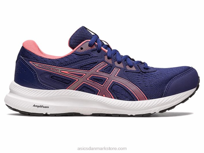 Asicsgel-contend 8 60Z42443 indigo blå/papaya