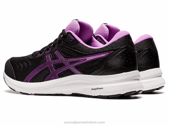Asicsgel-contend 8 60Z42683 sort/orkidé