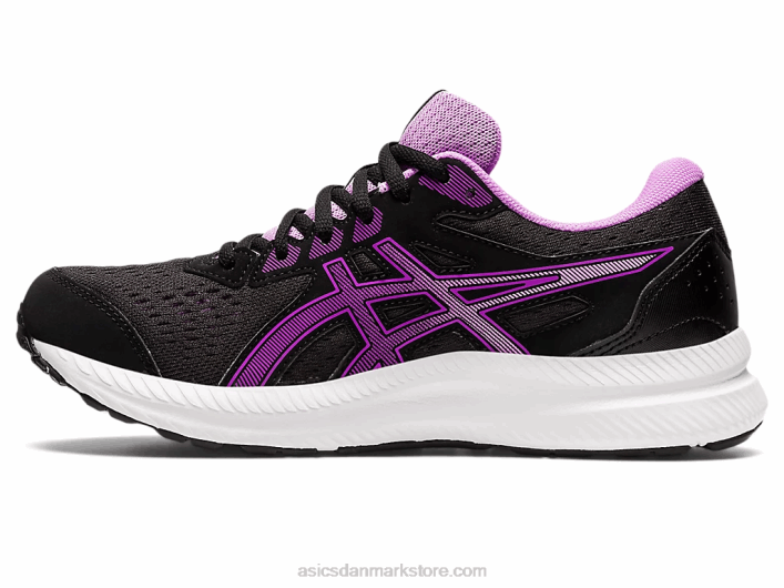 Asicsgel-contend 8 60Z42683 sort/orkidé