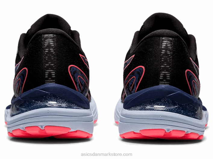 Asicsgel-cumulus 23 60Z43886 sort/flammende koral