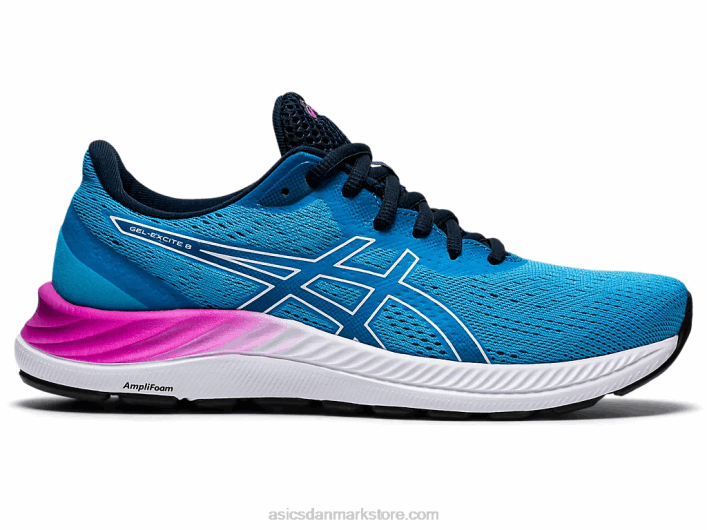 Asicsgel-excite 8 60Z43715 digital aqua/hvid