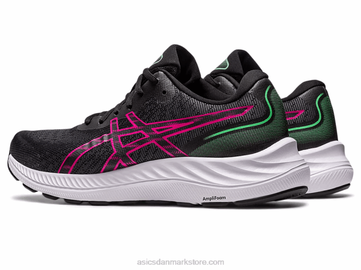 Asicsgel-excite 9 60Z42278 sort/pink rave