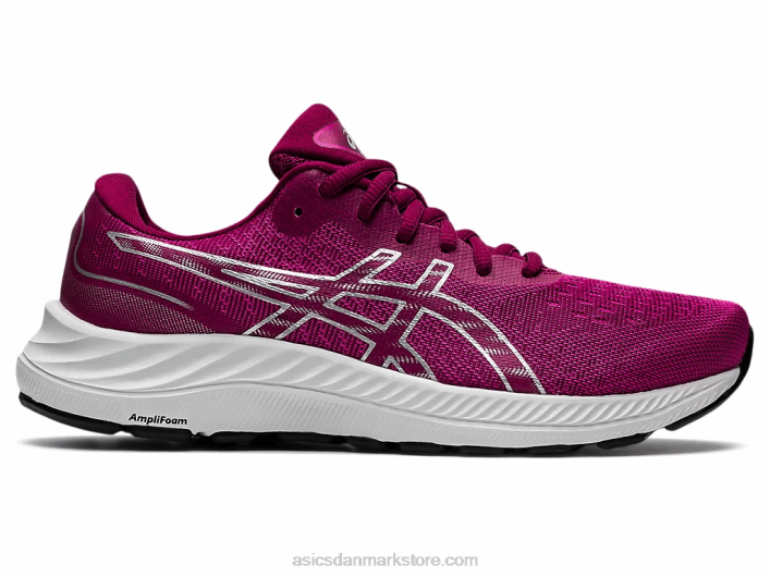 Asicsgel-excite 9 60Z43257 fuchsia rød/rent sølv