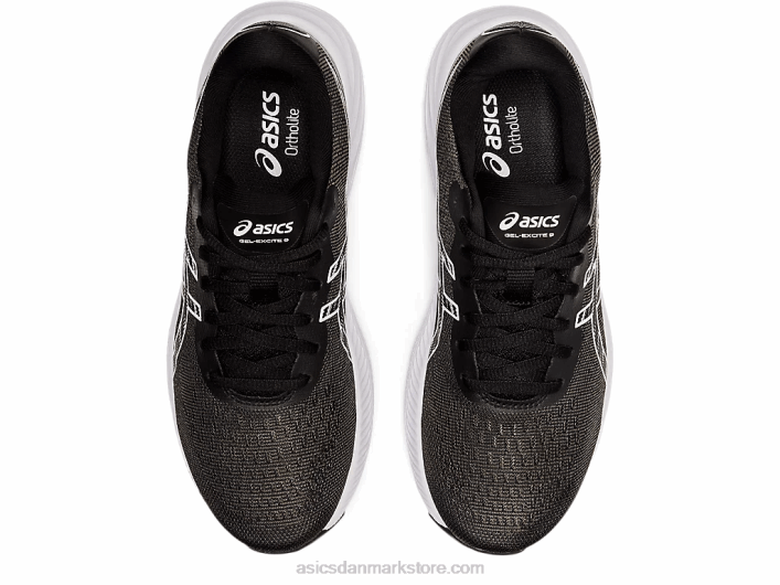 Asicsgel-excite 9 bred 60Z43244 sort hvid