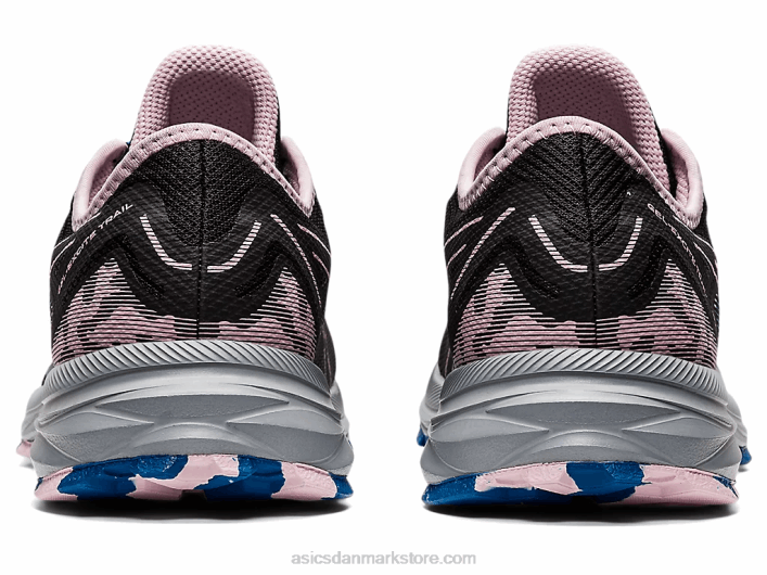 Asicsgel-excite spor 60Z43541 sort/knap rosenrød