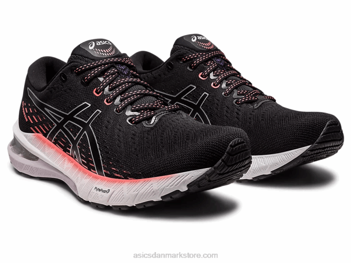 Asicsgel-forfølge 8 bred 60Z42445 sort/ren sølv