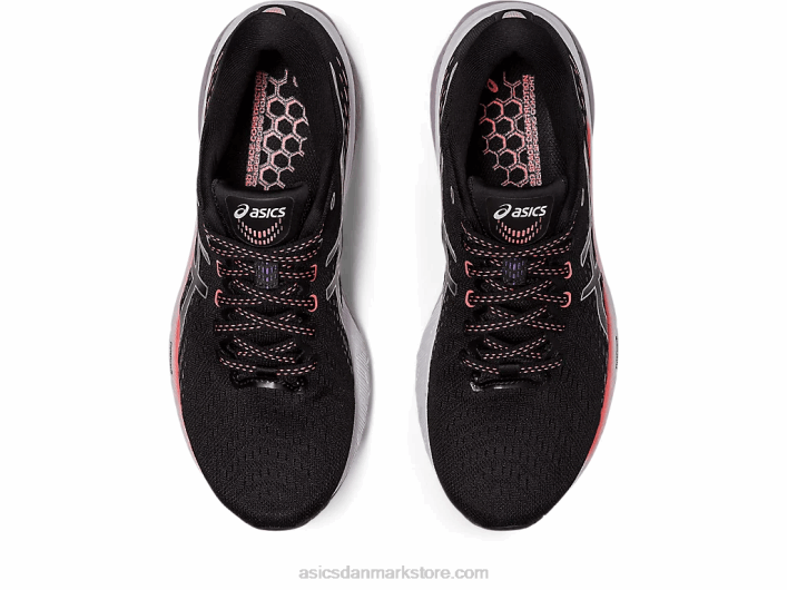 Asicsgel-forfølge 8 bred 60Z42445 sort/ren sølv