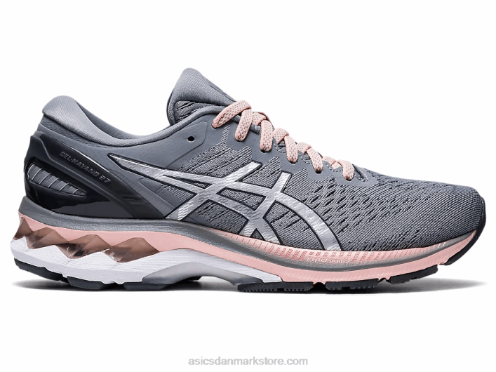 Asicsgel-kayano 27 bred 60Z44154 sheet rock/ren sølv